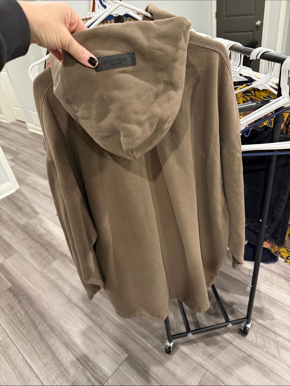 Fear of God Brown Pullover Hoodie - Picture 4 of 4